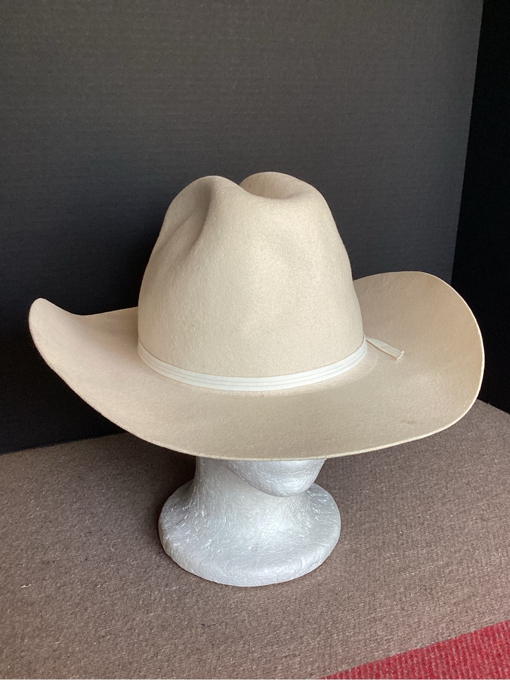Smithbilt felt Cowboy Western Hat Riley & McCormick of Calgary Canada size 7 3/8